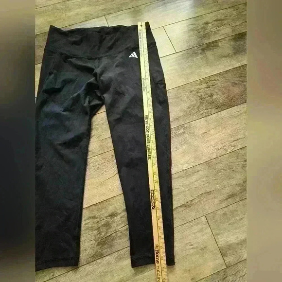 ADIDAS womens black leggings 2x - Picture 3 of 12